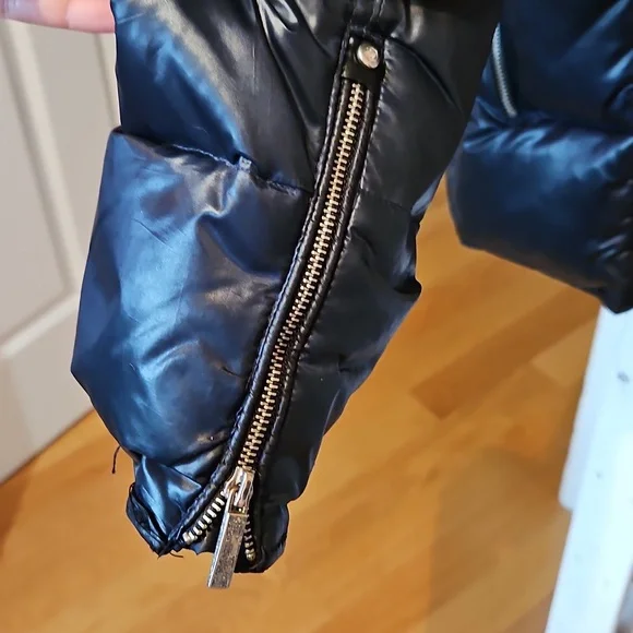 Navy Puffer‎ Jacket - Picture 3 of 3